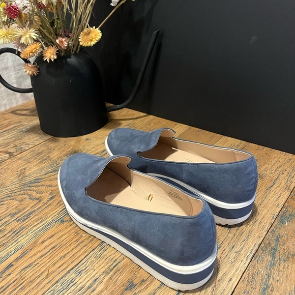 💙 GEORGE – Navy Slip-On Sneakers – Size 8 - Picture 5 of 7